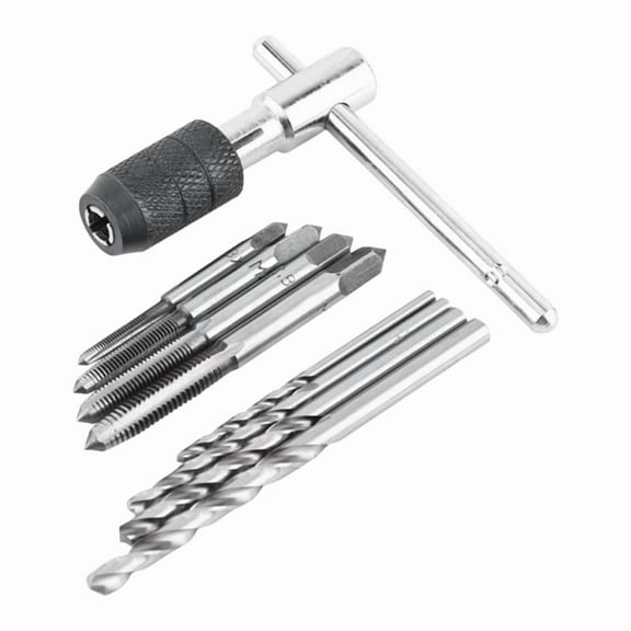 T Handle Tap Wrench Set Rust Resistant Tap Wrench Simple to Use for Versatile Threading Needs In Various Size & Types