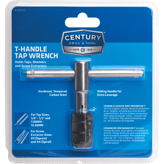 T-Handle Tap Wrench - Single Pack