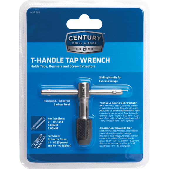 T-Handle Tap Wrench - Single Pack