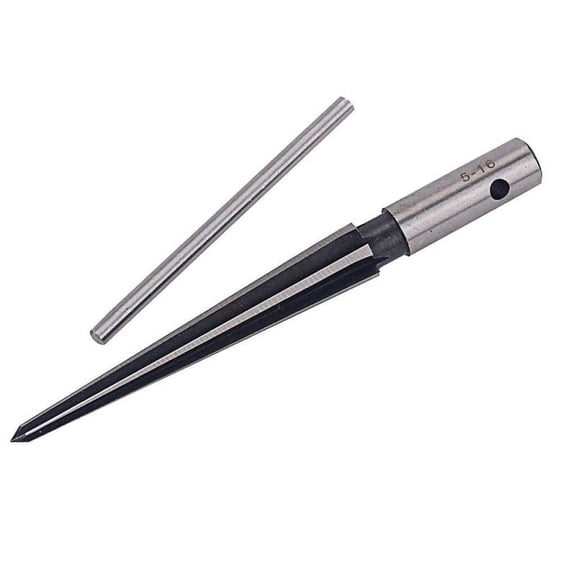 T Handle Taper Reamer Bridge Pin Hole 5-16mm Hand Held Tapered Reamer Chamfer Reaming Guitar Woodworker Luthier Tool