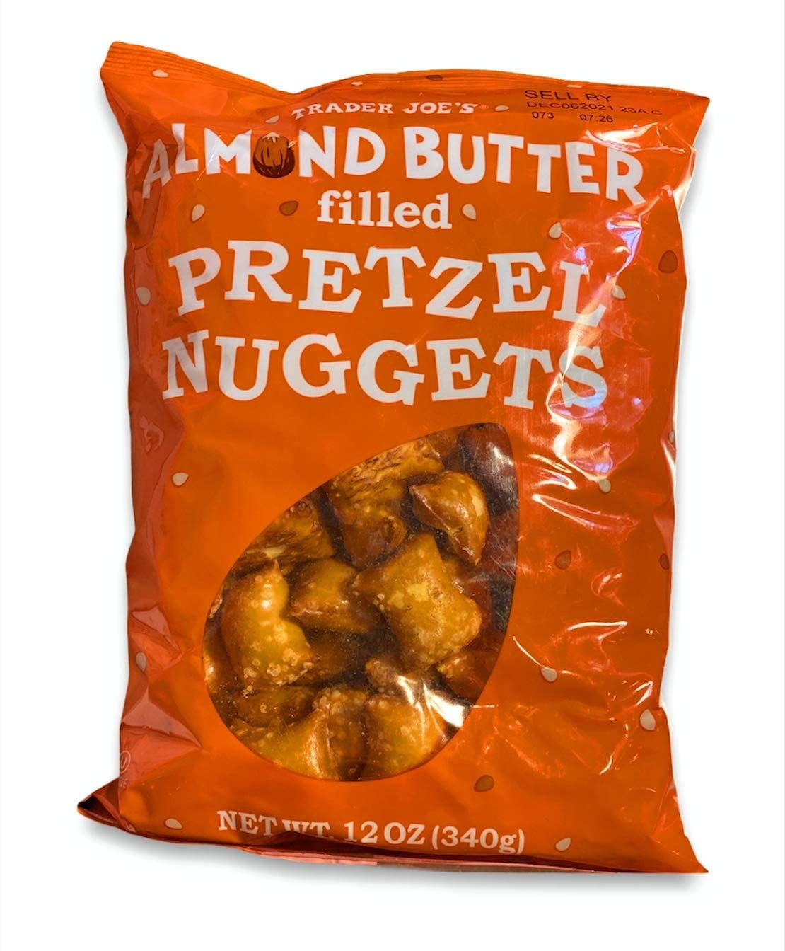 T J TraderITSCJoe's Almond Butter Filled Pretzel Nuggets (2 packs)