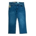 thumbnail image 1 of T.K. Axel Men's Slim Boot Cut Stretch 5 Pocket Denim Jean (Harbor Med Wash, 36x30), 1 of 2