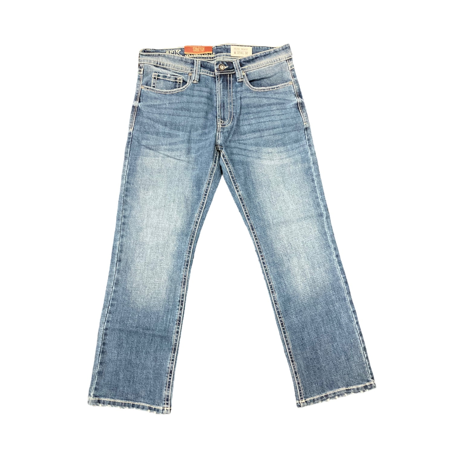 T.K. Axel Men's Slim Boot Cut Stretch 5 Pocket Denim Jean