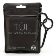 T L | Only Invisalign Remover Tool Made in The USA | Lifetime Replacements | Ortho Recommended Aligner Remover Tool & Retainer Remover Tool | Black 2 Pack | Top Invisalign Accessories