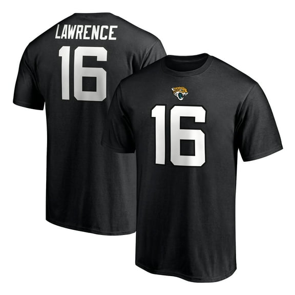 NFL Trevor Lawrence Jacksonville Jaguars Mens Name & Number Short Sleeve Tee
