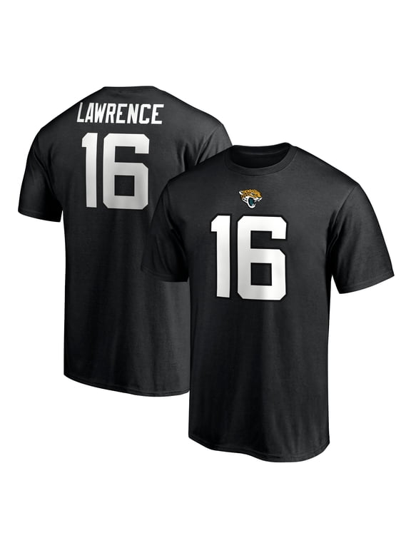 NFL Trevor Lawrence Jacksonville Jaguars Mens Name & Number Short Sleeve Tee