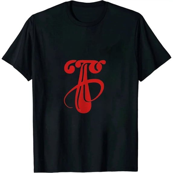 T Letter Beautiful Illuminated Monogram Tee T-Shirt