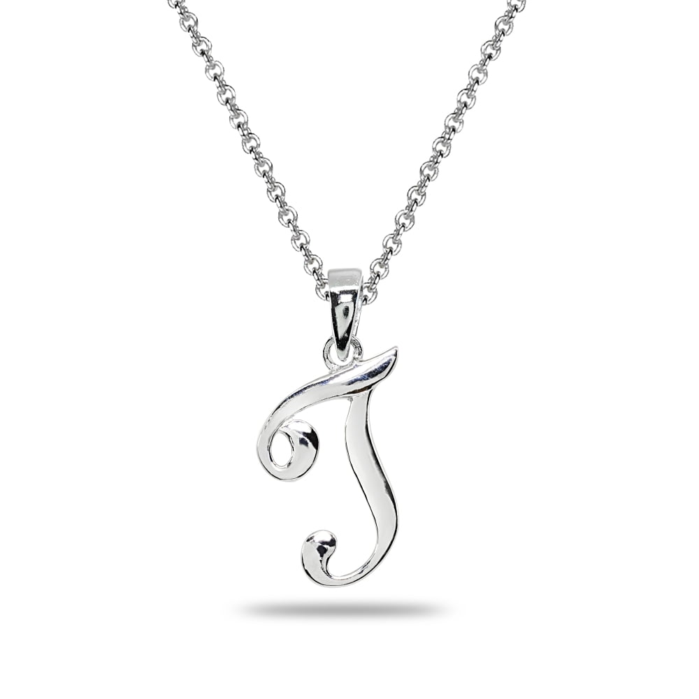 Letter 'R' Initial Pendant Charm for Bracelet or Necklace, Delicate Silver  Gift 8944393233978