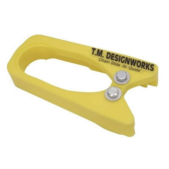 T.M. Designworks Chain Slider Yellow for Suzuki LT-R 450 QUADRACER 2006-2009