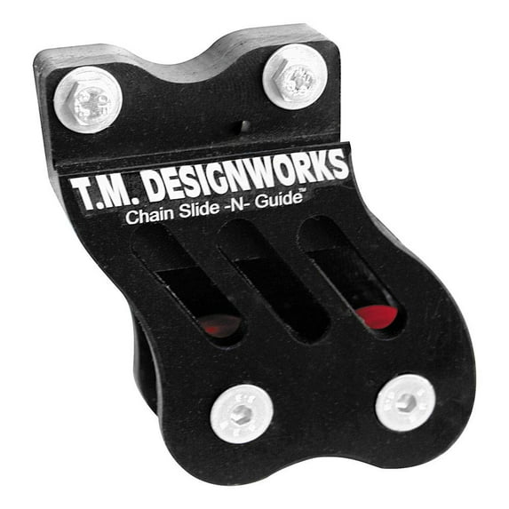 T.M. Designworks RCG-TRX-BK Factory Edition 1 Rear Chain Guide Black