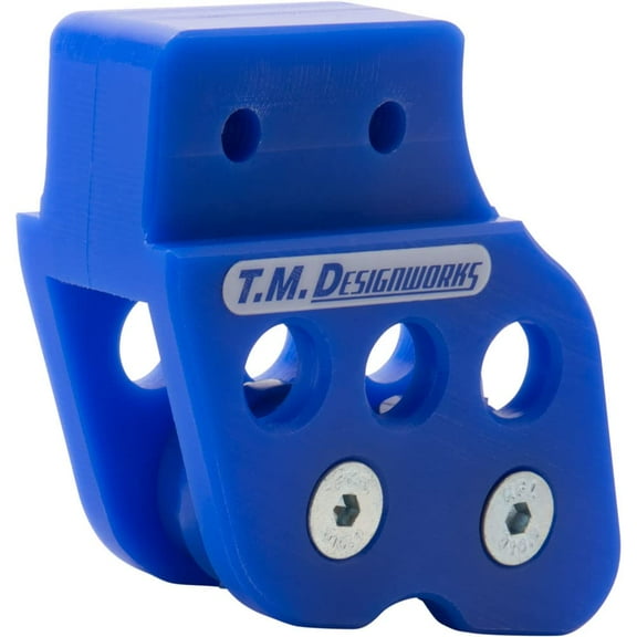T.M. Designworks RCG-002-BU Factory Edition 1 Rear Chain Guide Yamaha Blue