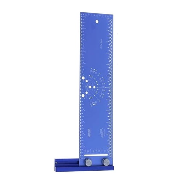 T-Marking Square Rule 12" Bevel Gauge Center Finder Set EZ Marking Hole