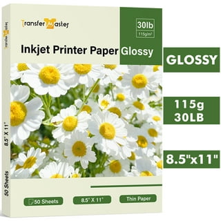 Koala Glossy Inkjet Photo Paper Thick 8.5X11 Inches 100 Sheets 54lb Picture  Paper for Inkjet Printer Use DYE INK for Family Photos Letter Size 200gsm