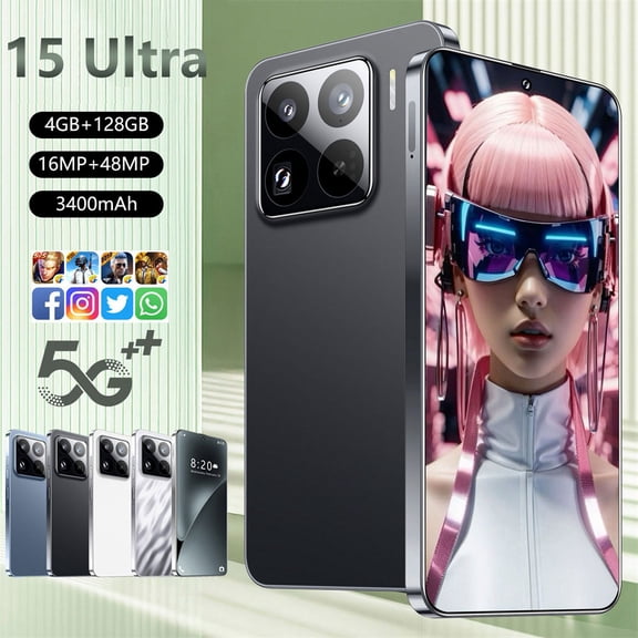 T-Mobile Facing Unlocking Mobile Phones, Unlocked Android Phones, CHYCET 6.26"HD , 6GB +128GB , 4G Dual Sim Smart Phone,16MP Camera , Cell Phone , 15 Ultra