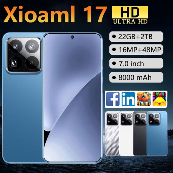 T-Mobile Facing Unlocking Mobile Phones, Unlocked Android Phones, CHYCET 6.26"HD , 6GB +128GB , 4G Dual Sim Smart Phone,16MP Camera , Cell Phone , xioamI 17