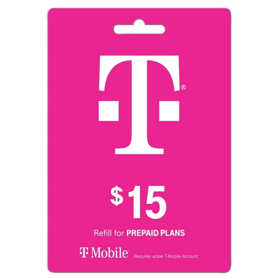 T-Mobile Prepaid $15 Direct Top Up