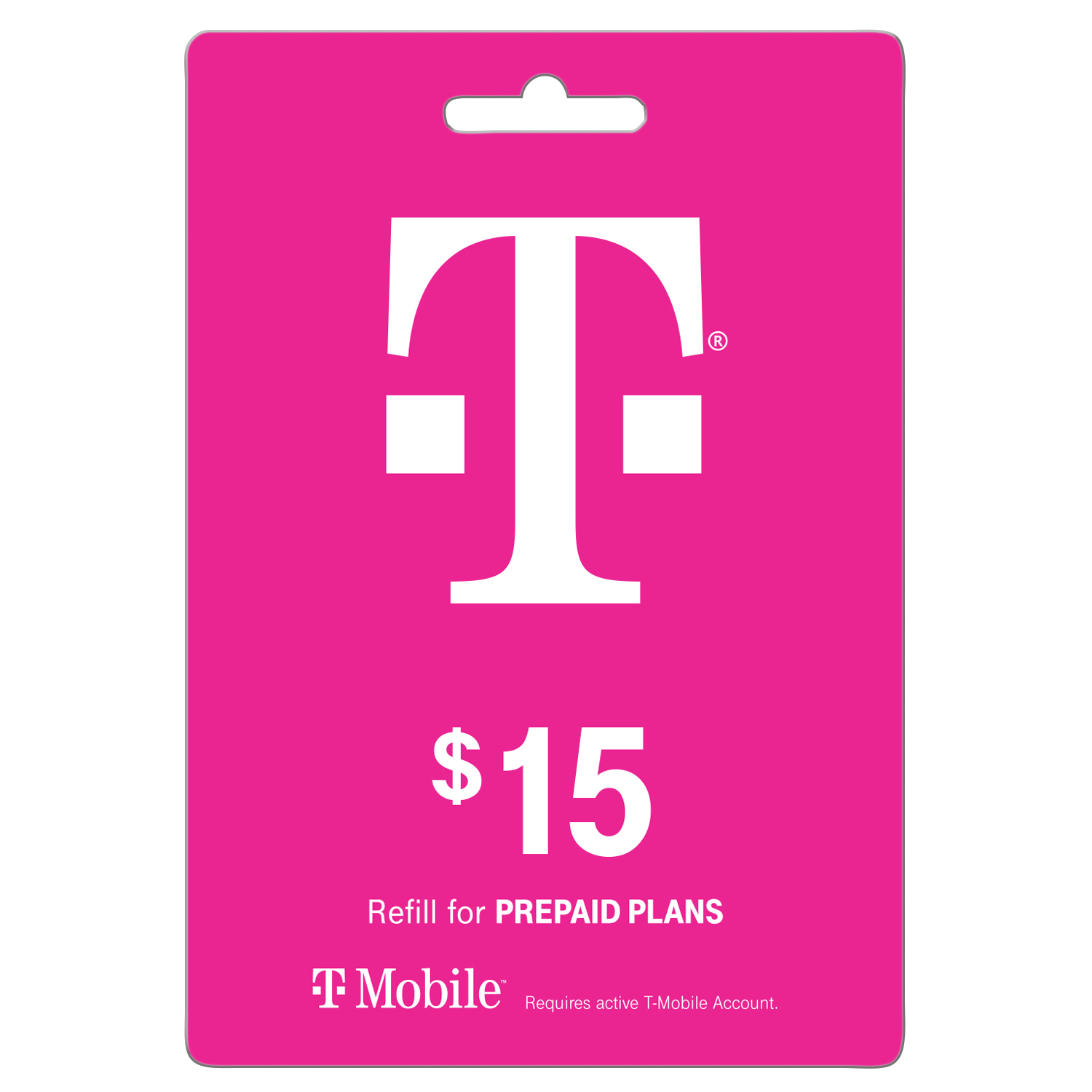 T-Mobile Prepaid $15 Direct Top Up - image 1 of 4