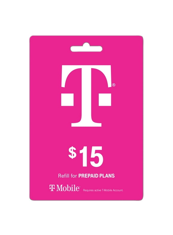 T-Mobile Prepaid $15 Direct Top Up
