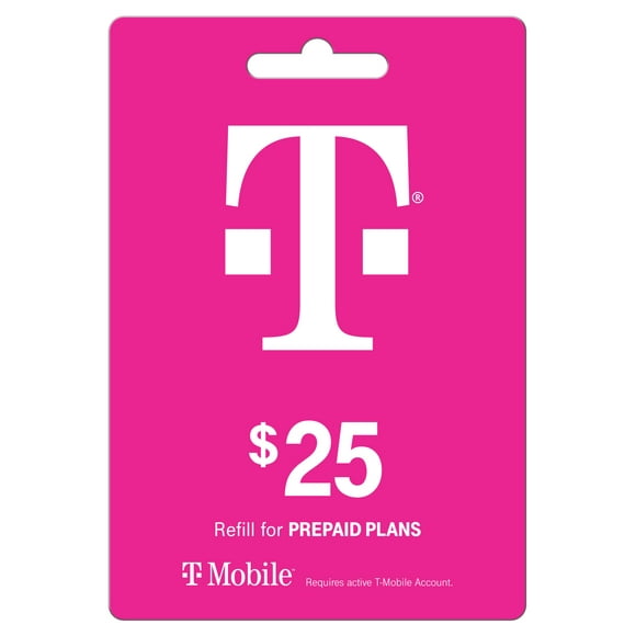 T-Mobile Prepaid $25 Direct Top Up