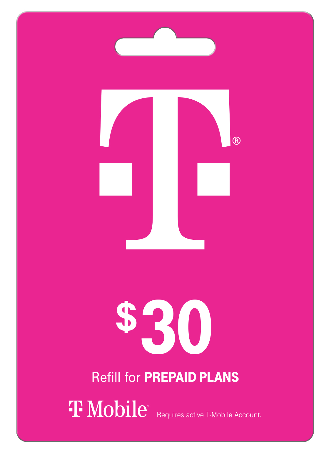 T-Mobile Prepaid $30 Direct Top Up - image 1 of 4