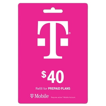T-Mobile Prepaid $40 Direct Top Up