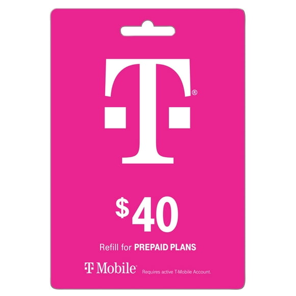 T-Mobile Prepaid $40 Direct Top Up