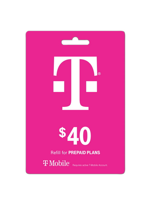T-Mobile Prepaid $40 Direct Top Up