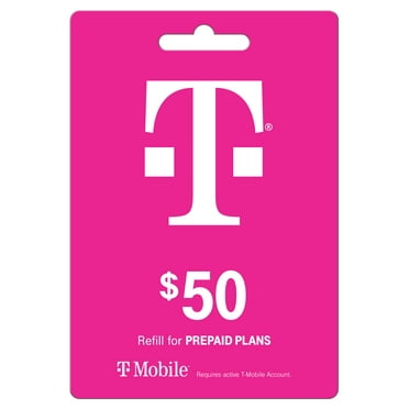 T-Mobile Prepaid $50 Direct Top Up