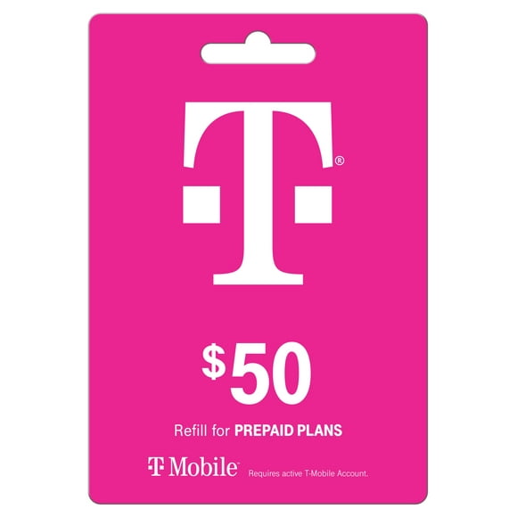 T-Mobile Prepaid $50 Direct Top Up