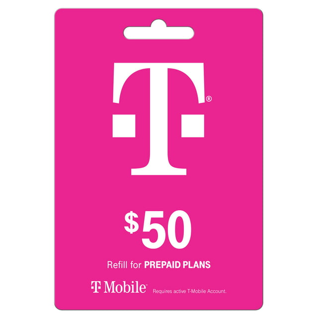 T-Mobile Prepaid $50 Direct Top Up
