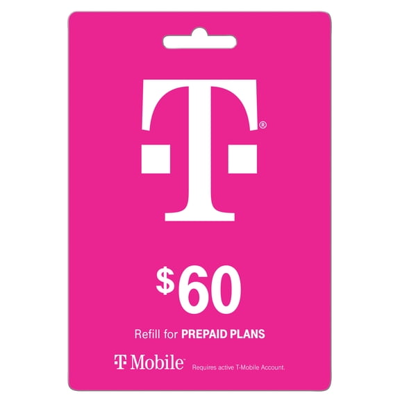 T-Mobile Prepaid $60 e-PIN Top Up (Email Delivery)