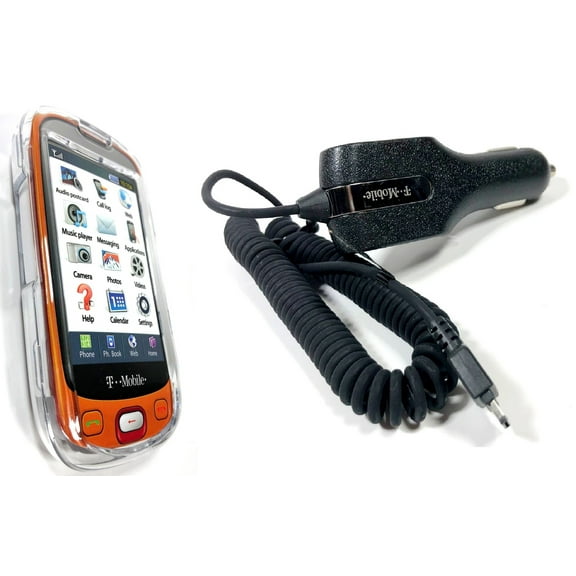 T-Mobile Protective Cover and Car Charger for Samsung Highlight