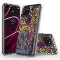 thumbnail image 1 of T-Mobile REVVL 5G Case, Rosebono Hybrid Bling Glitter Sparkle Epoxy Graphic Marble Colorful Silicone Skin Cover Armor Case for T-Mobile REVVL 5G (Dark Blue), 1 of 5