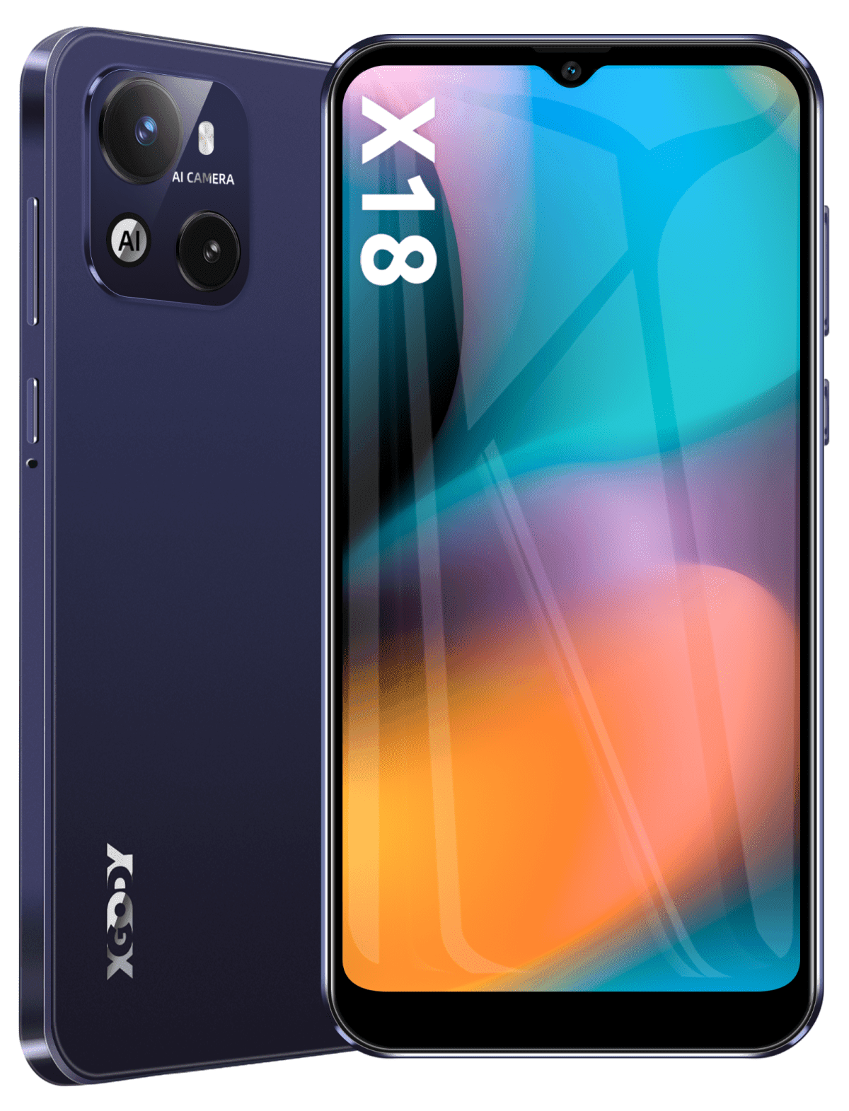XGODY X18 4G T-Mobile Unlocked Android Phones, 16GB, 13MP Cellphones,3750mAh Unlocked Smartphones, 6.3" IPS Screen,Laveder