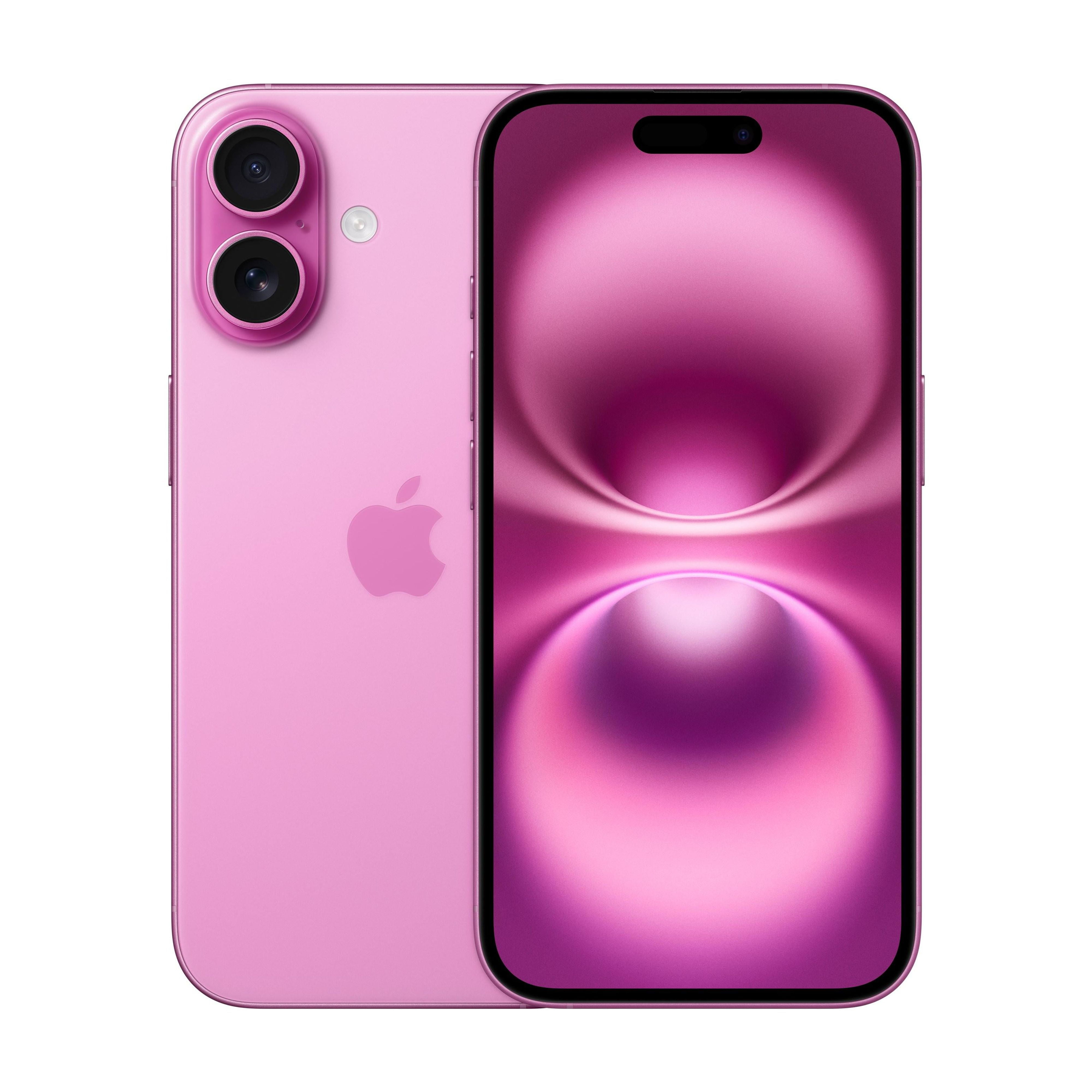 T-Mobile iPhone 16 256GB Pink. Apple Intelligence. - Walmart.com