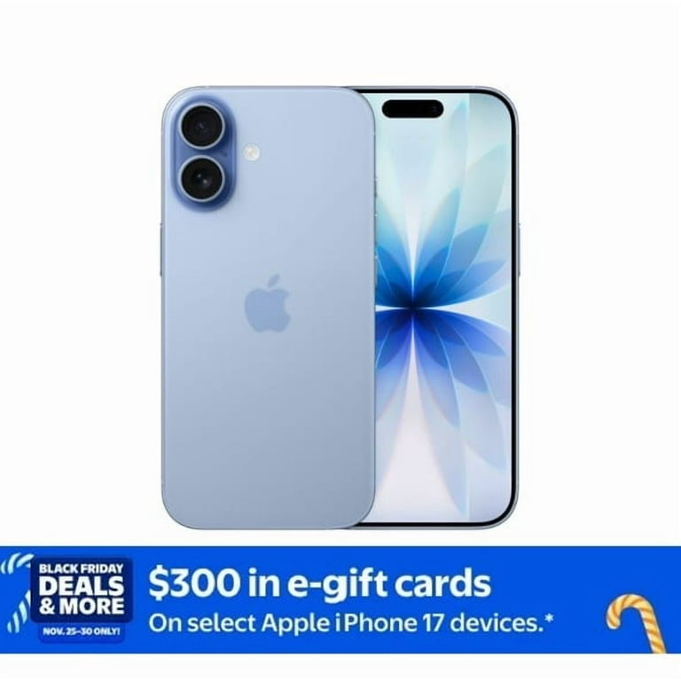 Apple iPhone17 256GB ミストブルー 未開封 T-Mobile iPhone 17 256GB Mist Blue - Walmart.com