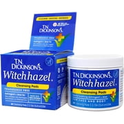 T.N. Dickinson's Witch Hazel Cleansing Pads, 60 Count