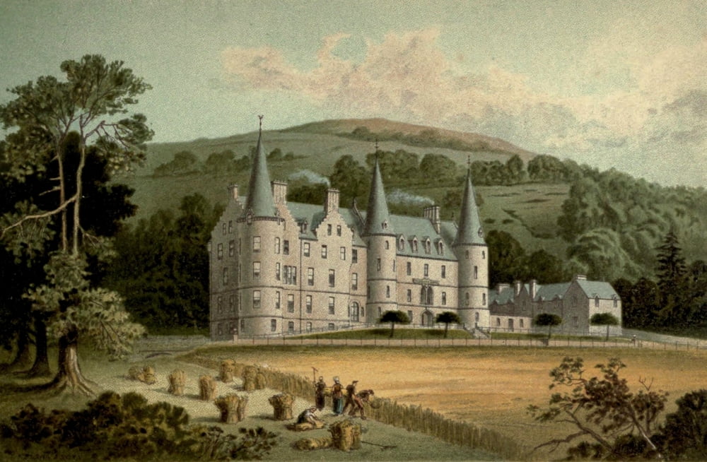 T Nelson & Sons Souvenir of Scotland 1897 Trosachs Hotel Canvas Art - T Nelson & Sons (18 x 24)