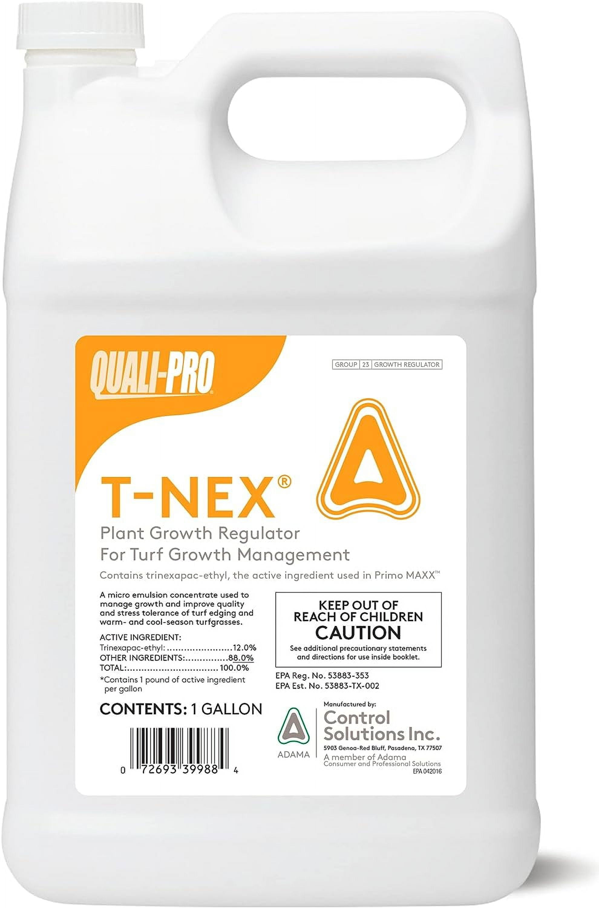 T-Nex Plant Growth Regulator - Reduces Growth of Seasonal
