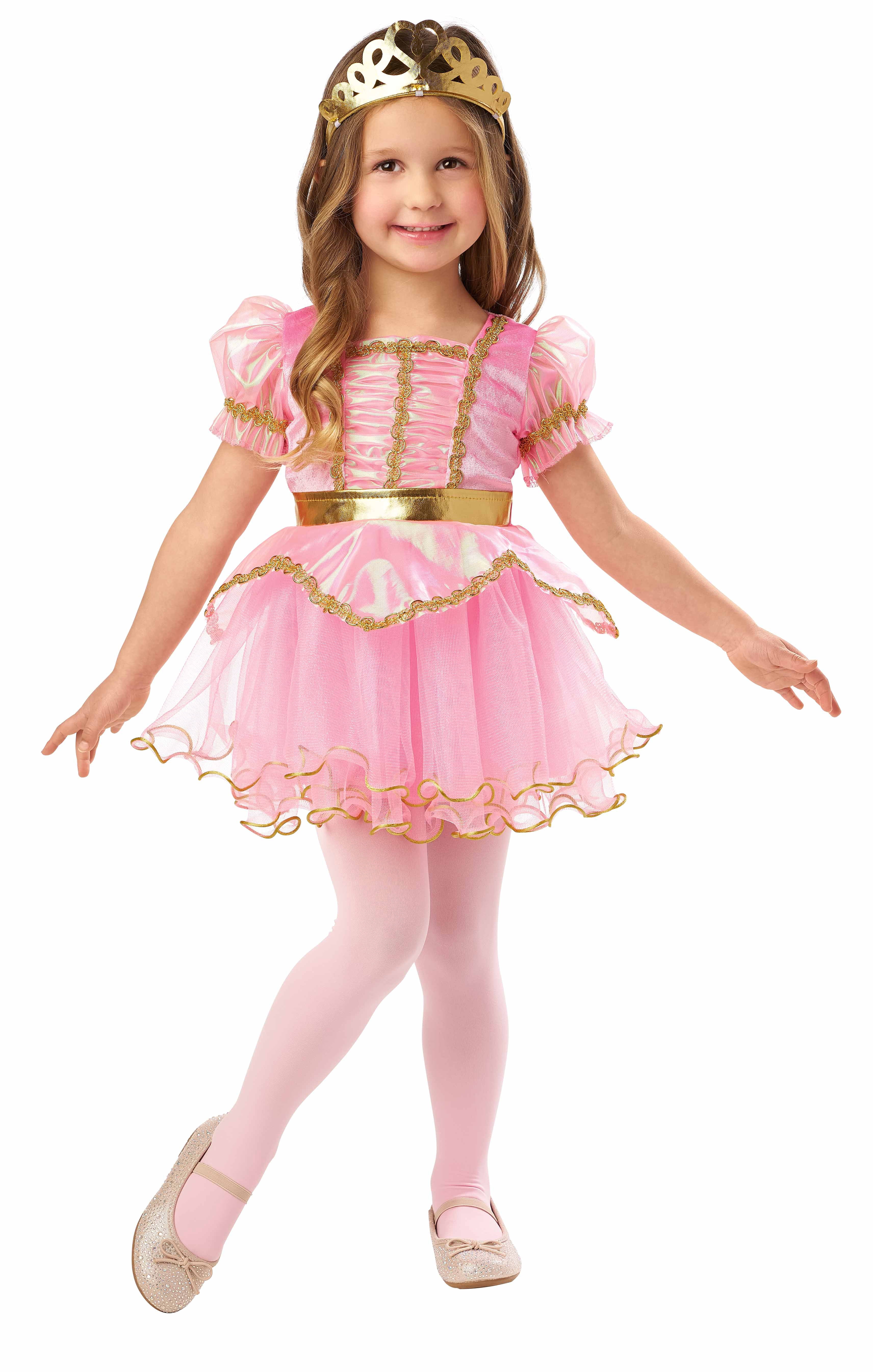 Pink Princess Halloween Costume for Toddler, Size 2T, by Way to Celebrate