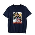 thumbnail image 1 of T-Pain 2025 Merch T-shirt Retro Print Round Neck Short Sleeves Unisex Hip Hop Streetwear, 1 of 2