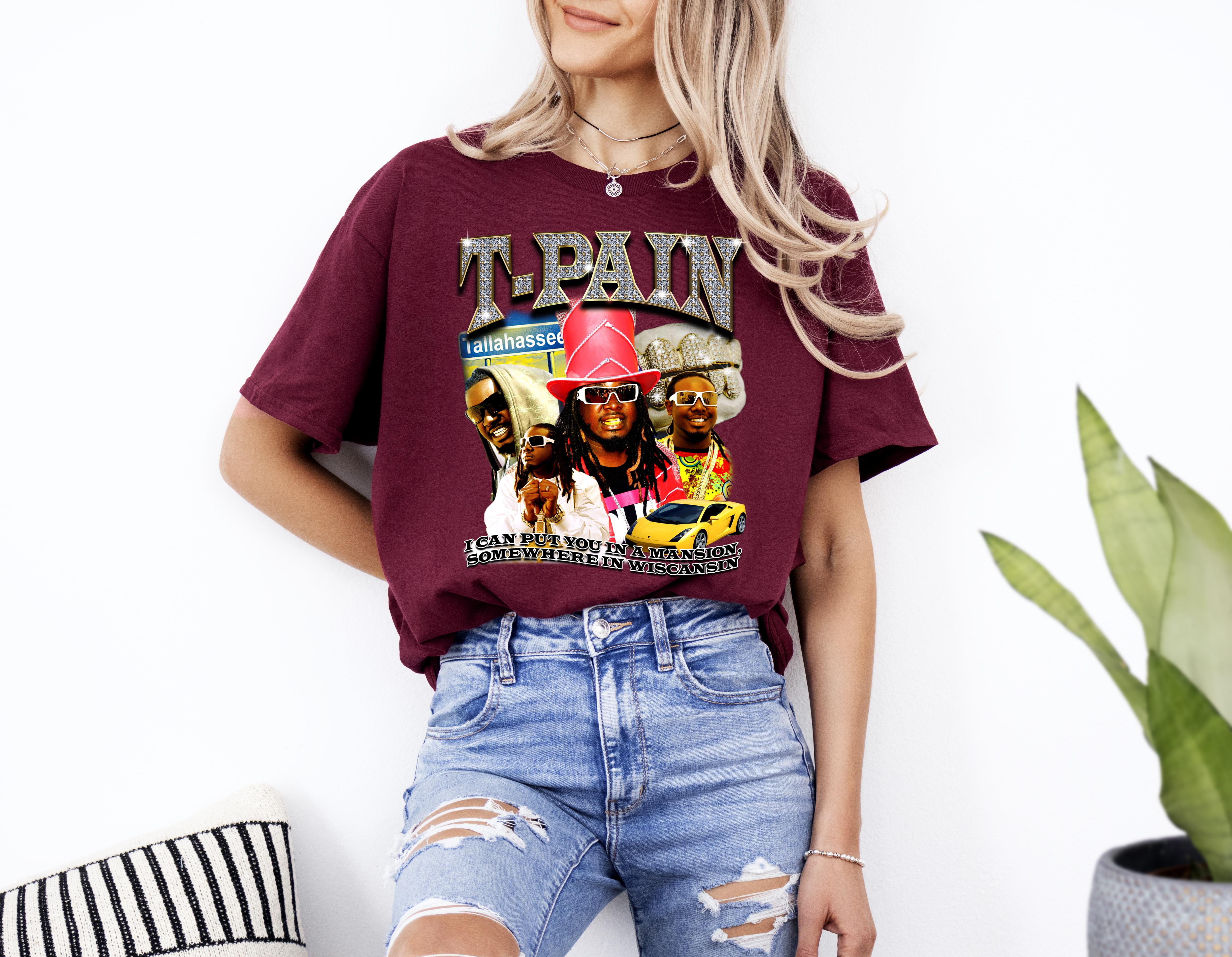TPain Put You In A Mansion Tee TSHIRT Up To 4XL