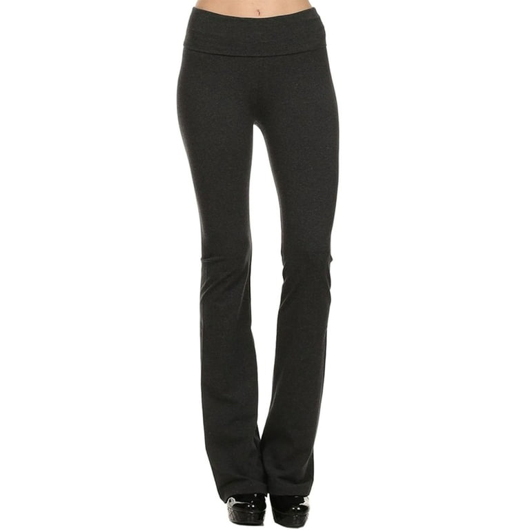 T Party Women's Yoga Pants, Black, Medium 