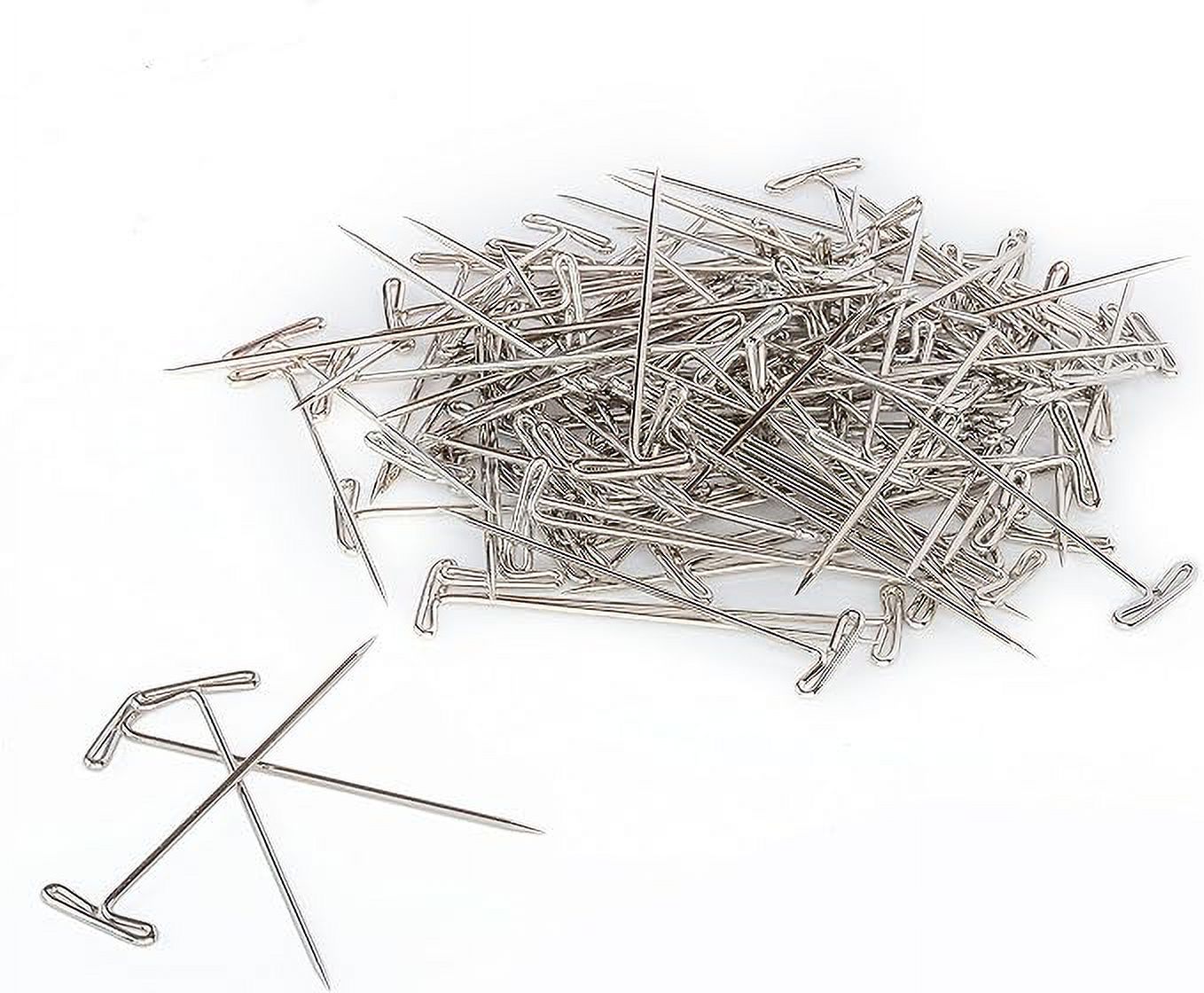 T Pins, Stainless Steel Tpins Nickel Plated 300 Pcs (2 Inch