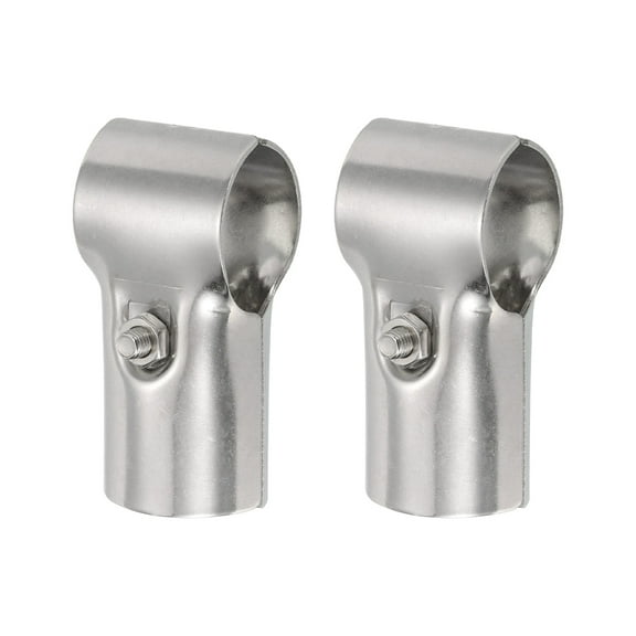 T Pipe Clamp Connector 2 Pack Chain Link Fence Clamp, Fit OD 1-1/4 Inch(30mm)