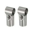thumbnail image 1 of T Pipe Clamp Connector 2 Pack Chain Link Fence Clamp, Fit OD 1 Inch(25mm), 1 of 5