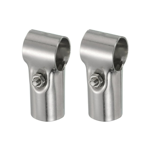 T Pipe Clamp Connector 2 Pack Chain Link Fence Clamp, Fit OD 1 Inch(25mm)