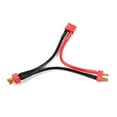 thumbnail image 1 of T Plug Y Wiring Harness Plug Series Battery Connector Adapter Cable 14Awg, Connector Adapter Cable, T Plug 2pcs Lithium-ion Battery., 1 of 7