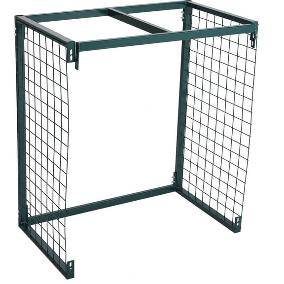 T-Post 18 In. W. Square Tubular Steel Display Rack 745345