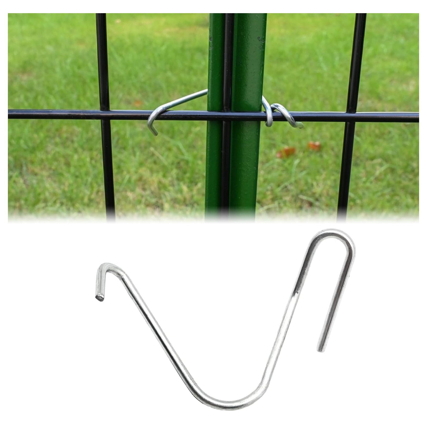 TPost Clips Galvanized Steel Fence Clips 600 PCS 10 Gauge Convenient and Fast Installation Pre